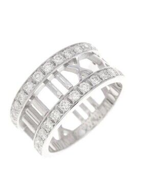 Tiffany Diamond White Gold Ring